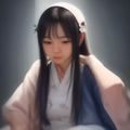 欧美18资源导航主编林晓珊的工作照，专业女性编辑在现代化办公室中审阅内容报告，专业干练形象